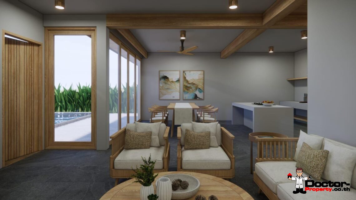 3 Bedroom Pool Villa in Plai Laem, Koh Samui – For Sale